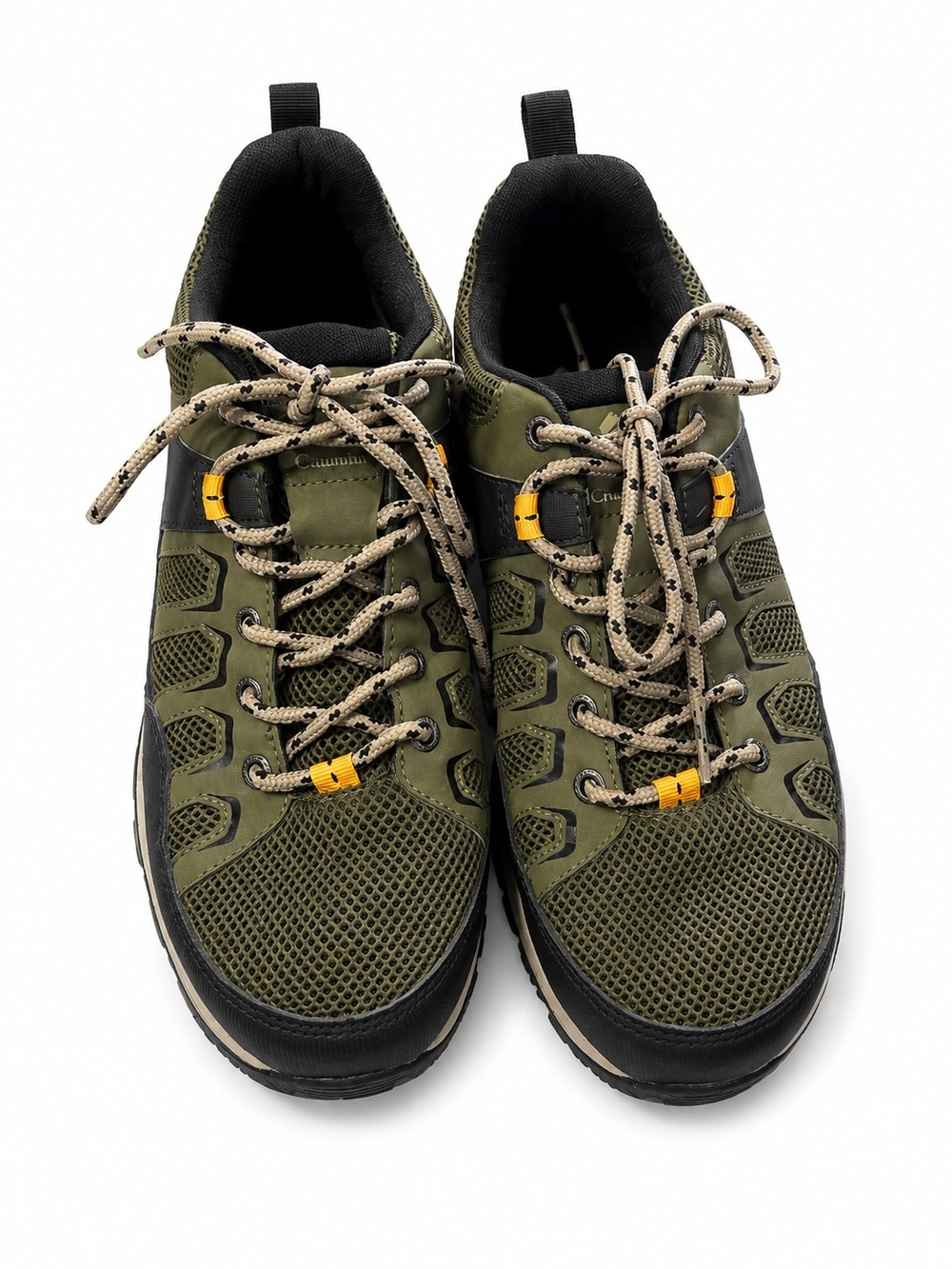 Columbia Men's Olive Green Trail Sneakers - Waterproof Size 8.5